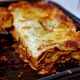 Selbstgemachte Lasagne