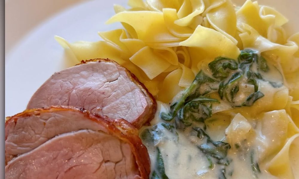 Hähnchen mit Möhren und Porree in Kräuter-Frischkäse-Sauce – Kochbucher